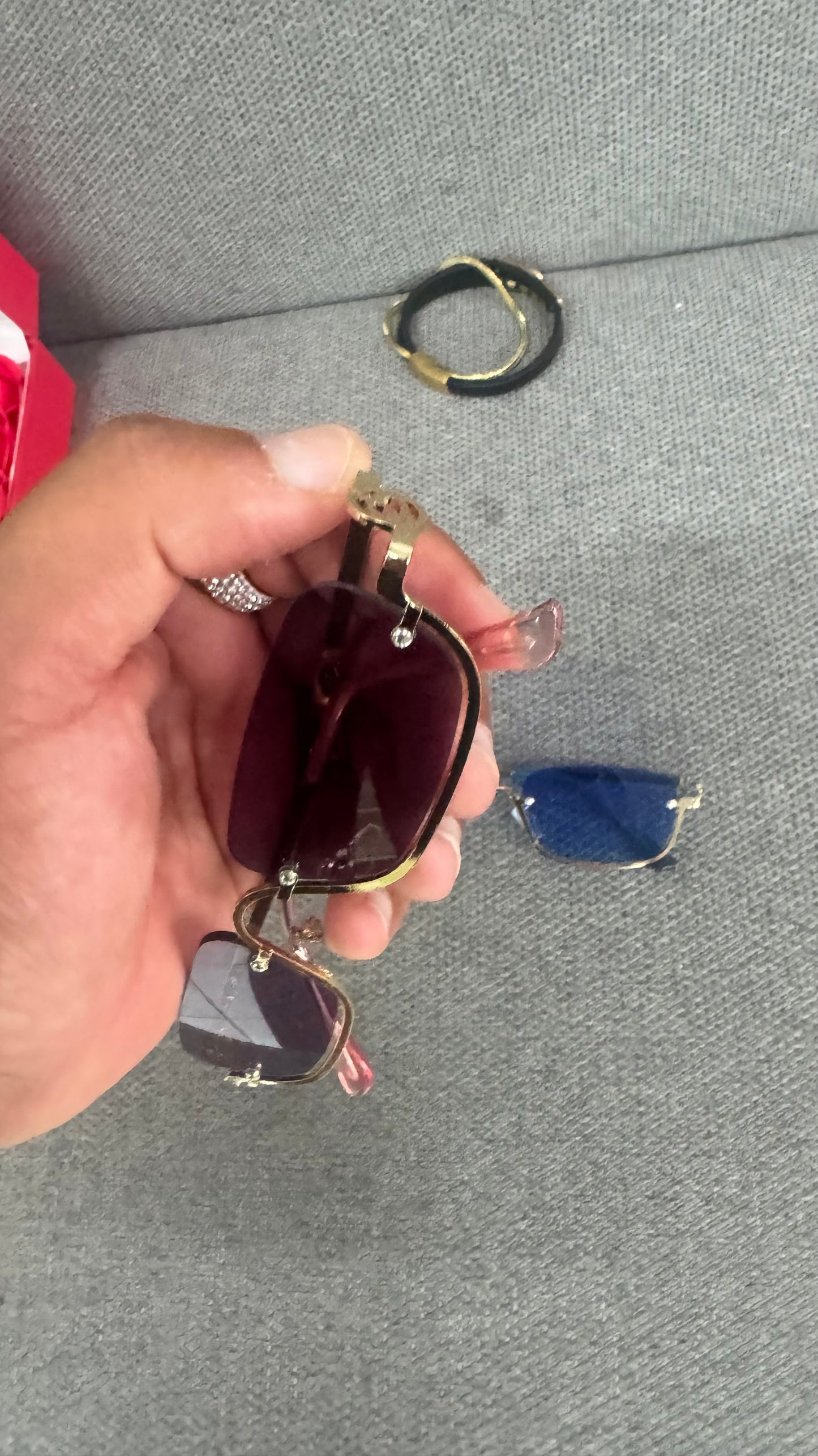 Occhiali violet unisex *53