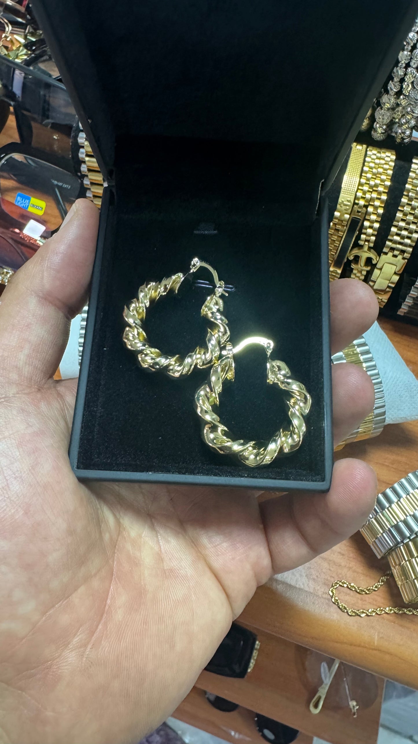 Orecchini intrecciati donna *39