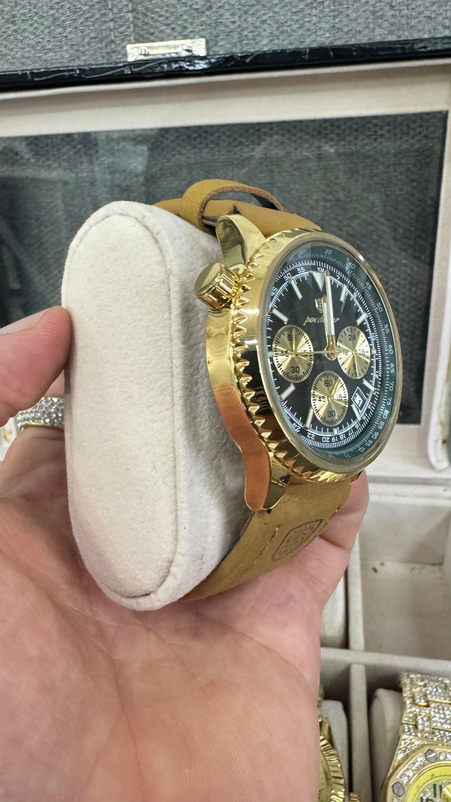 Orologio acciaio oro *26