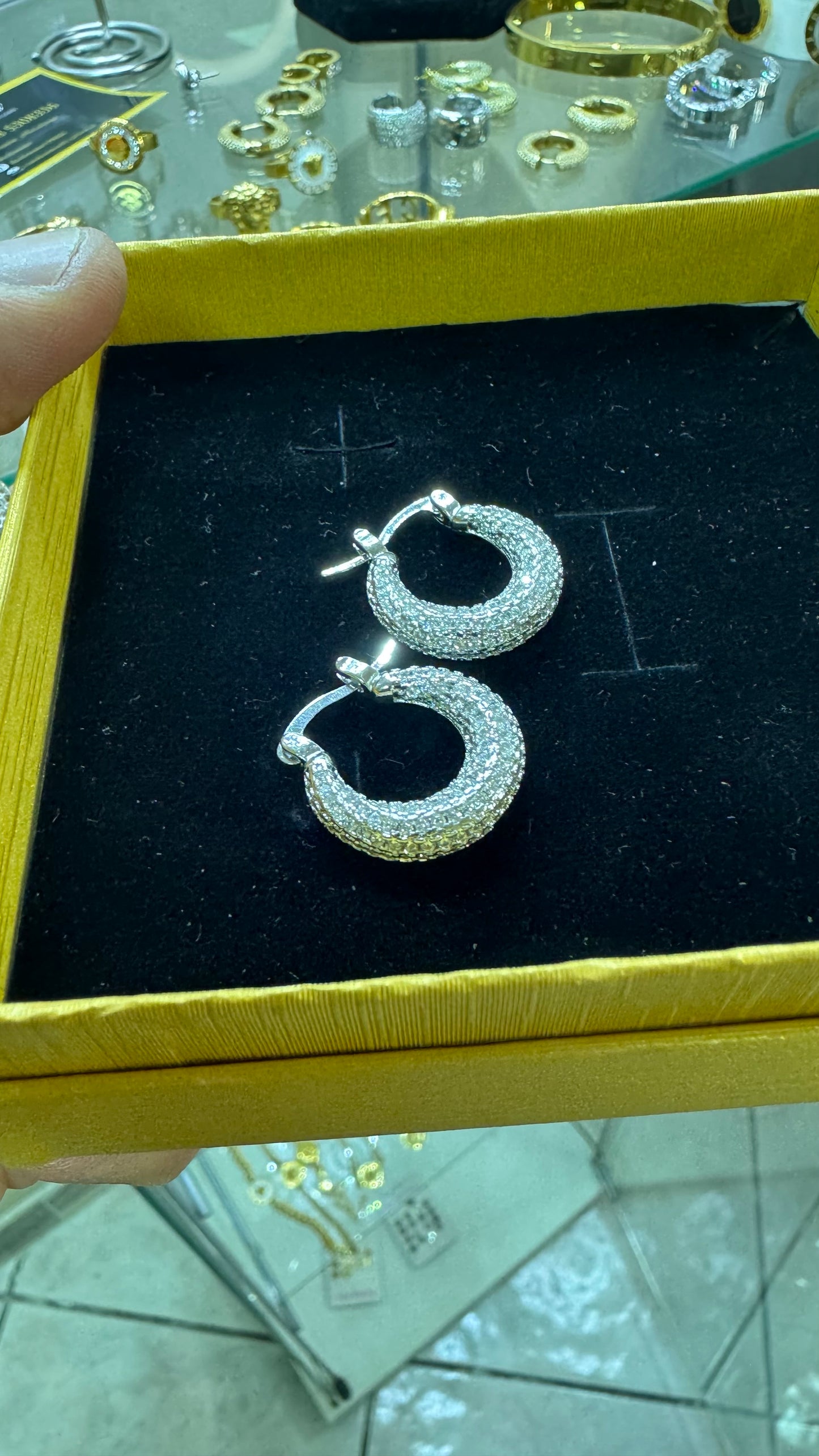 Orecchini unisex Diamond*27