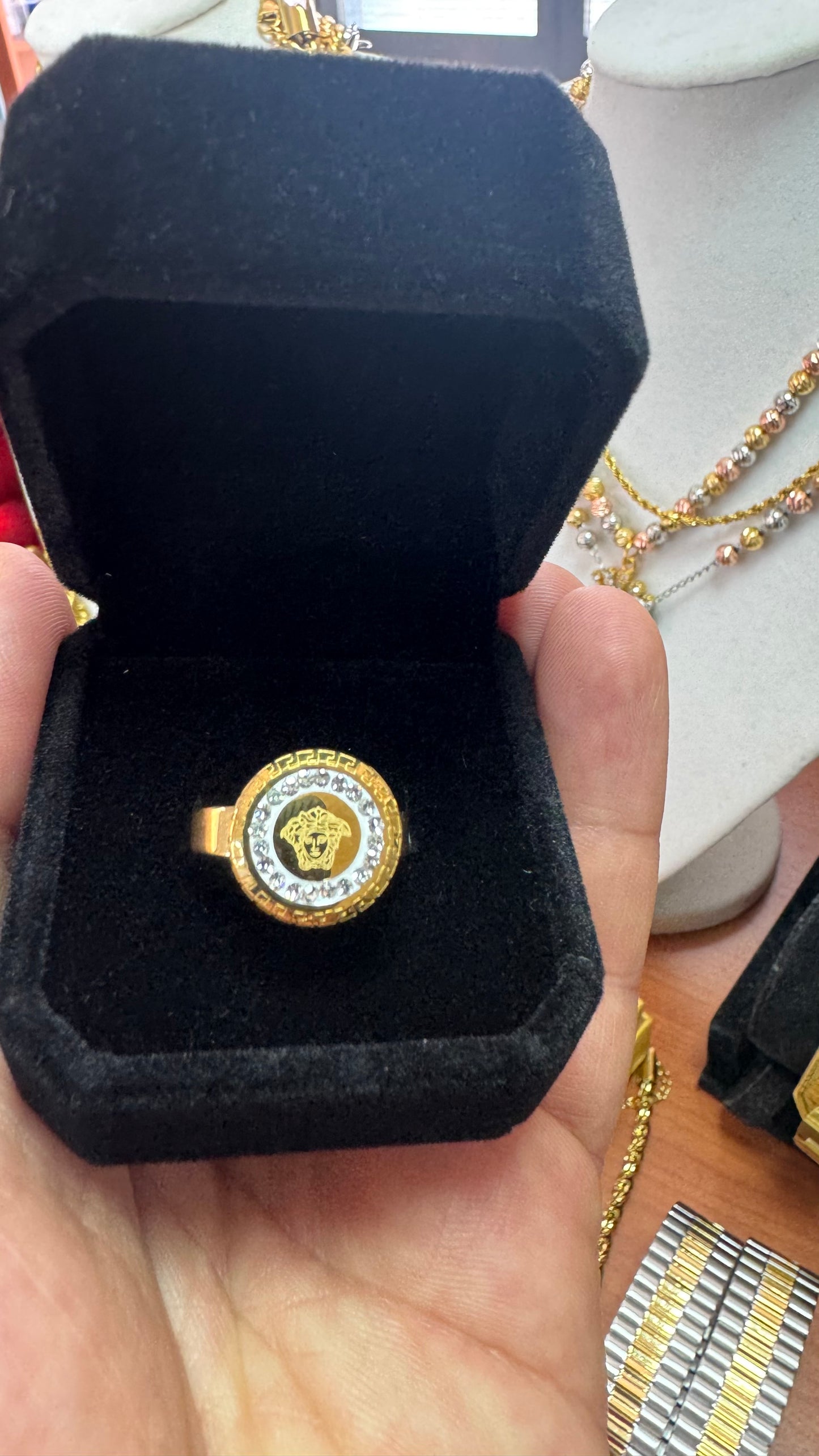 Anello regolabile acciaio *40