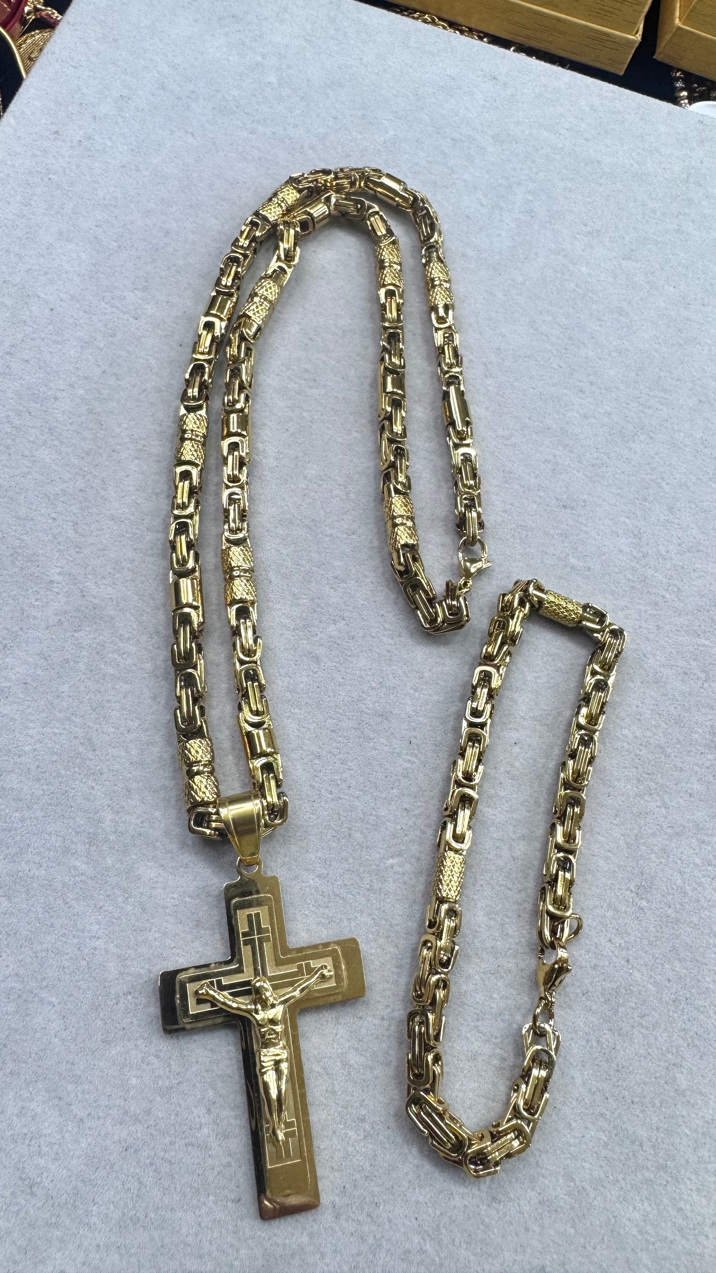 Combo Kit tubolare acciaio oro *230