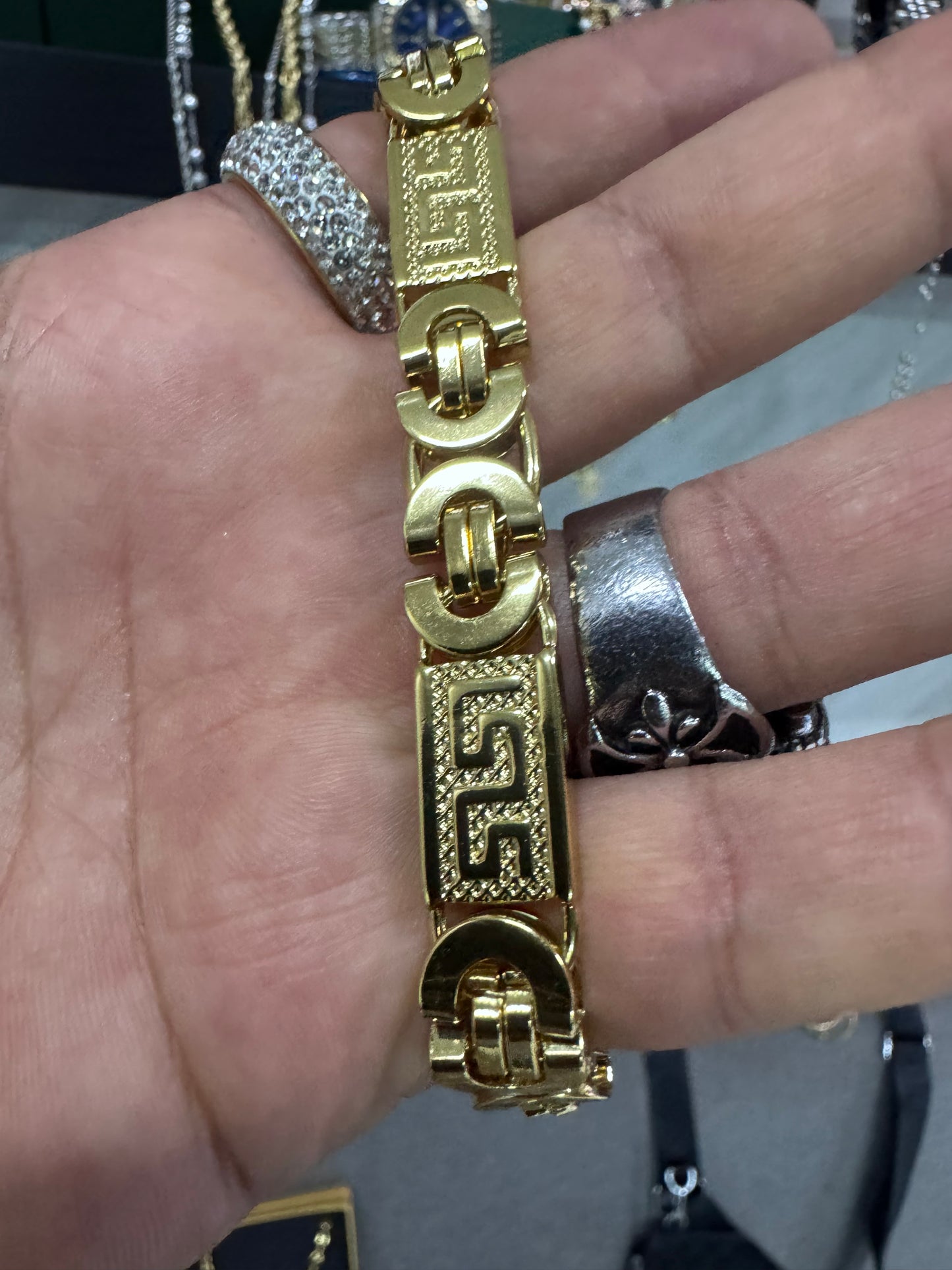 Bracciale greca piastra *115