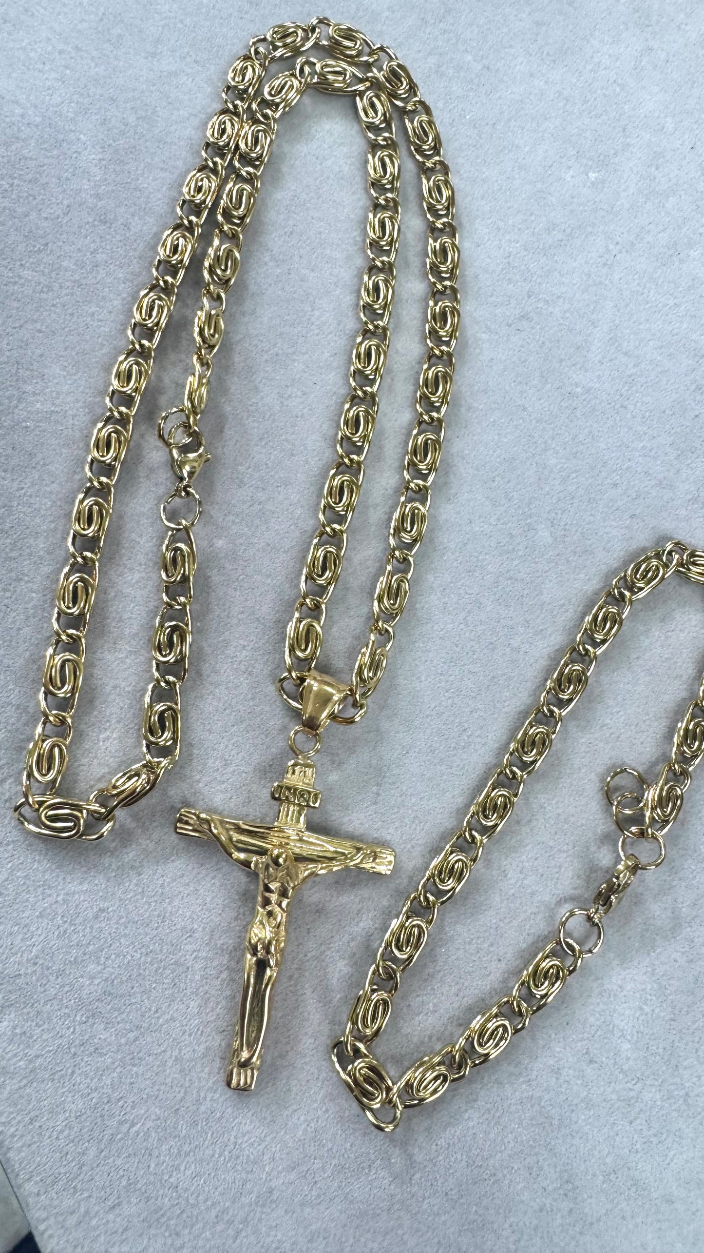 combo kit croce Acciaio oro*187