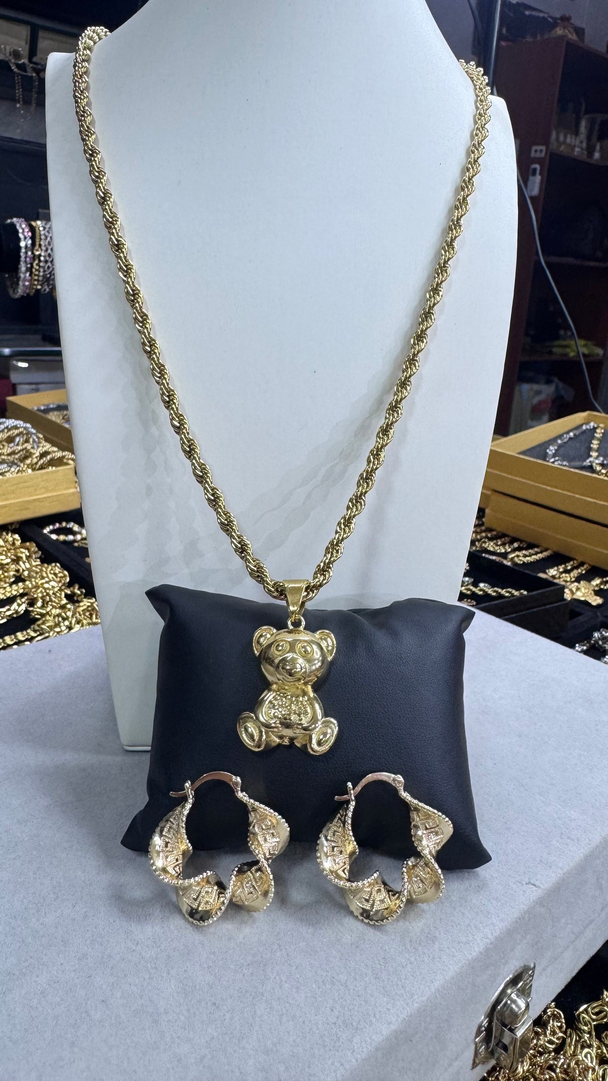 Combo kit Teddy acciaio Teddy acciaio oro *2027