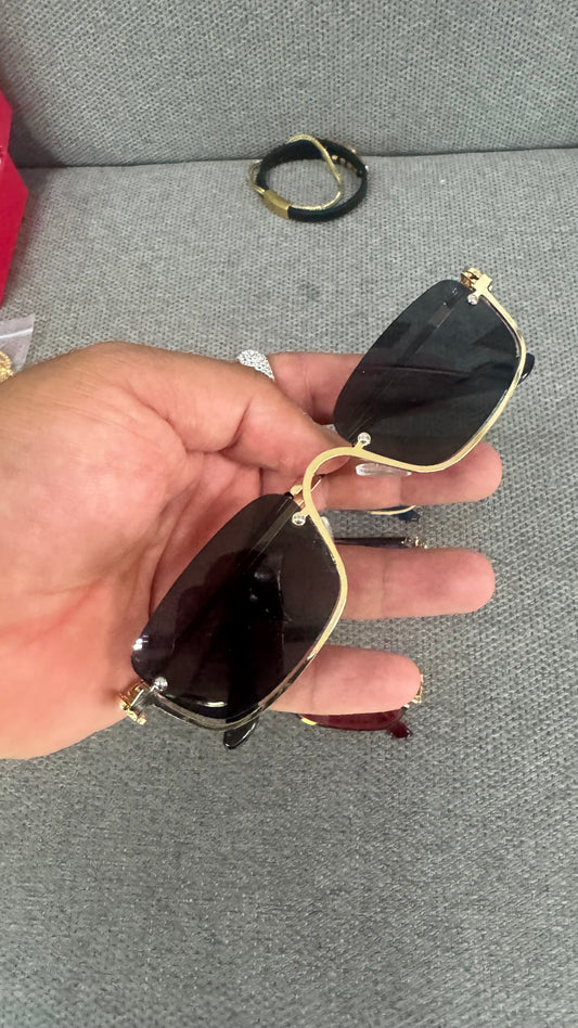 Occhiali nero unisex *55