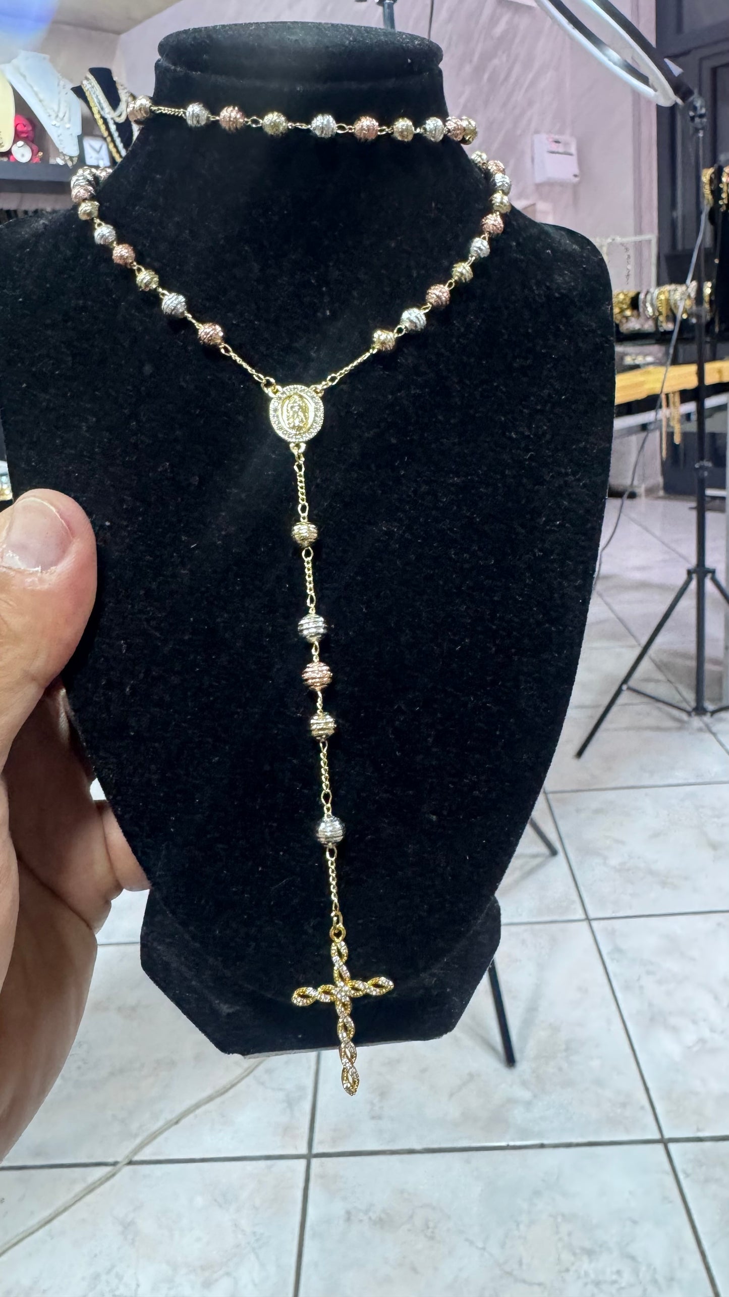 Combo kit Rosario Prayer  martellato *657