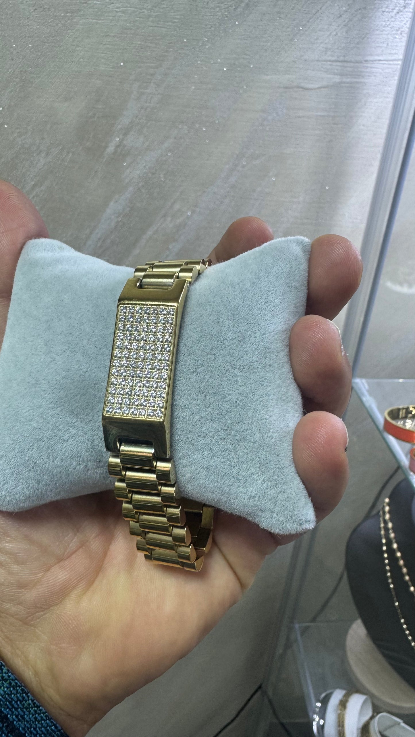 Bracciale president Diamond acciaio *39