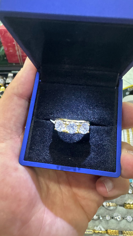 Anello donna acciaio *30