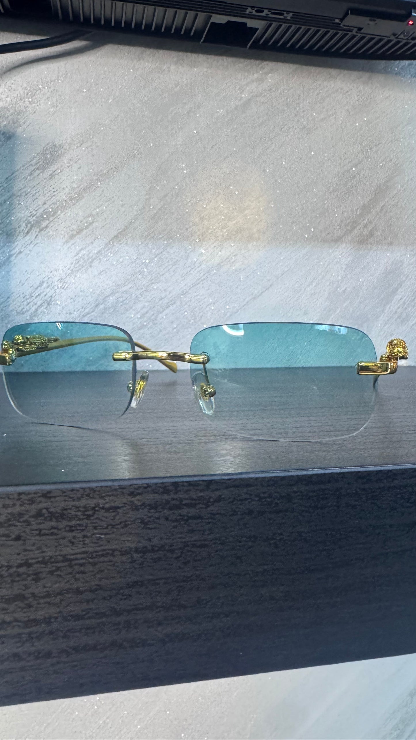 Occhiali verde chiaro unisex *66