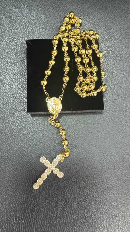 Rosario acciaio oro*16