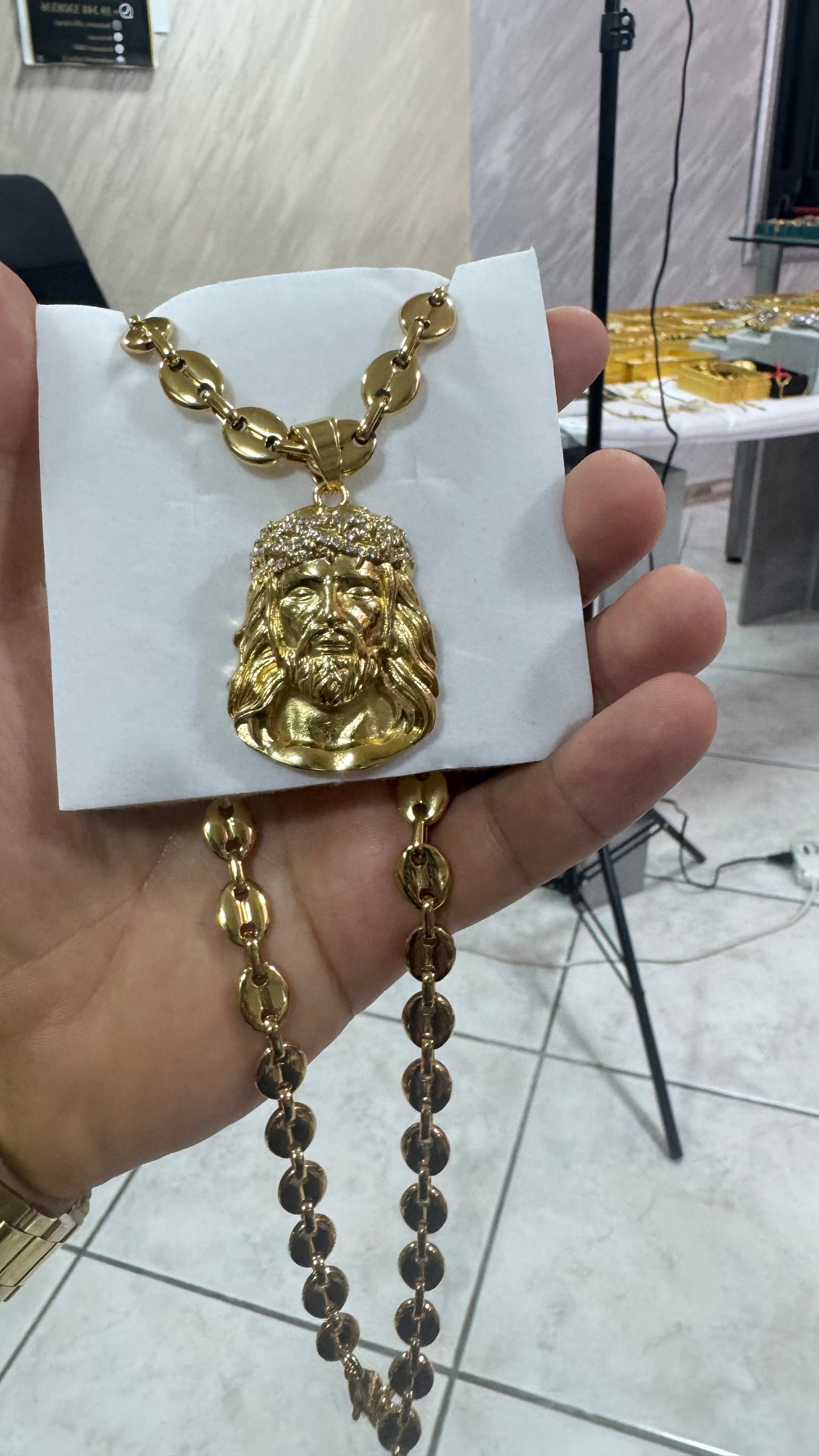 Combo kit Gesu acciaio oro *146