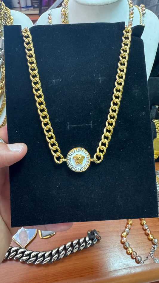 Collana girocollo acciaio *13