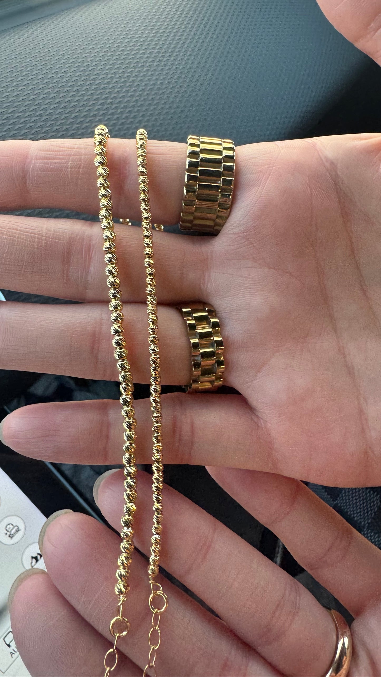 Bracciale martellato argento 925 *001