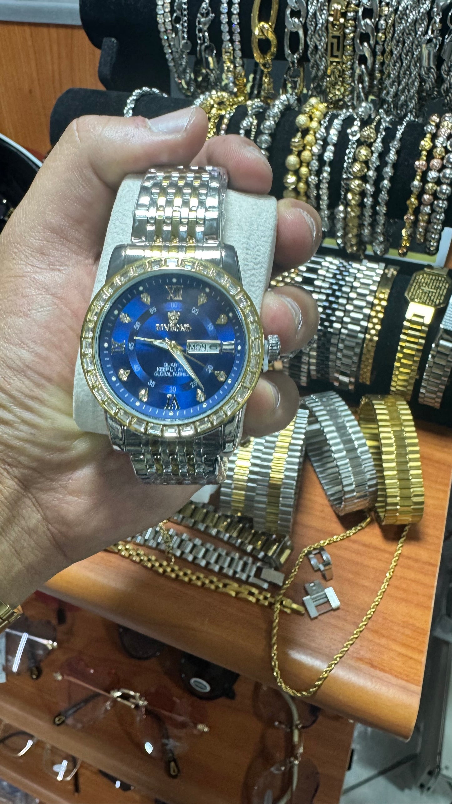 Orologio acciaio oro *20