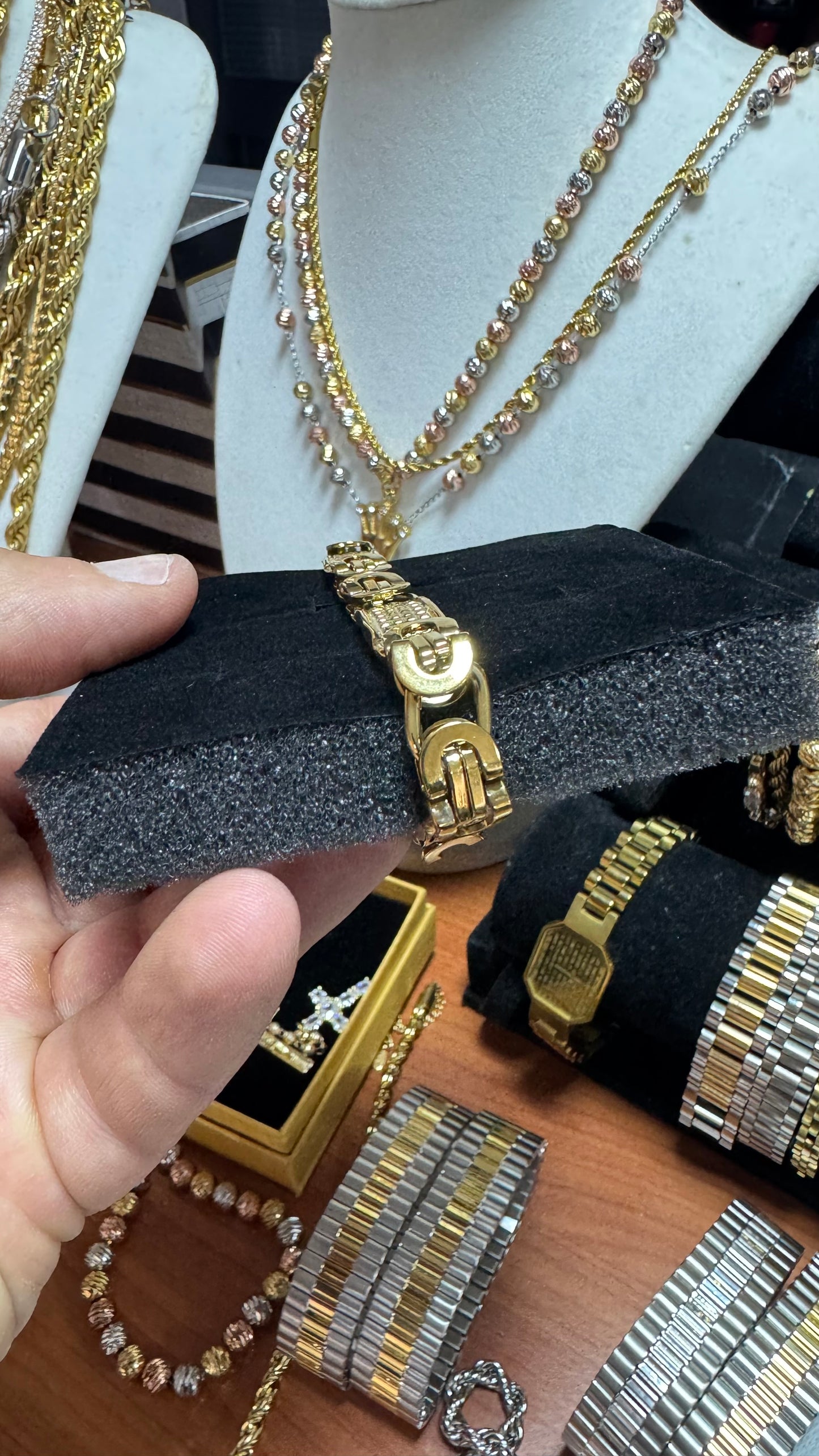 Bracciale acciaio *18