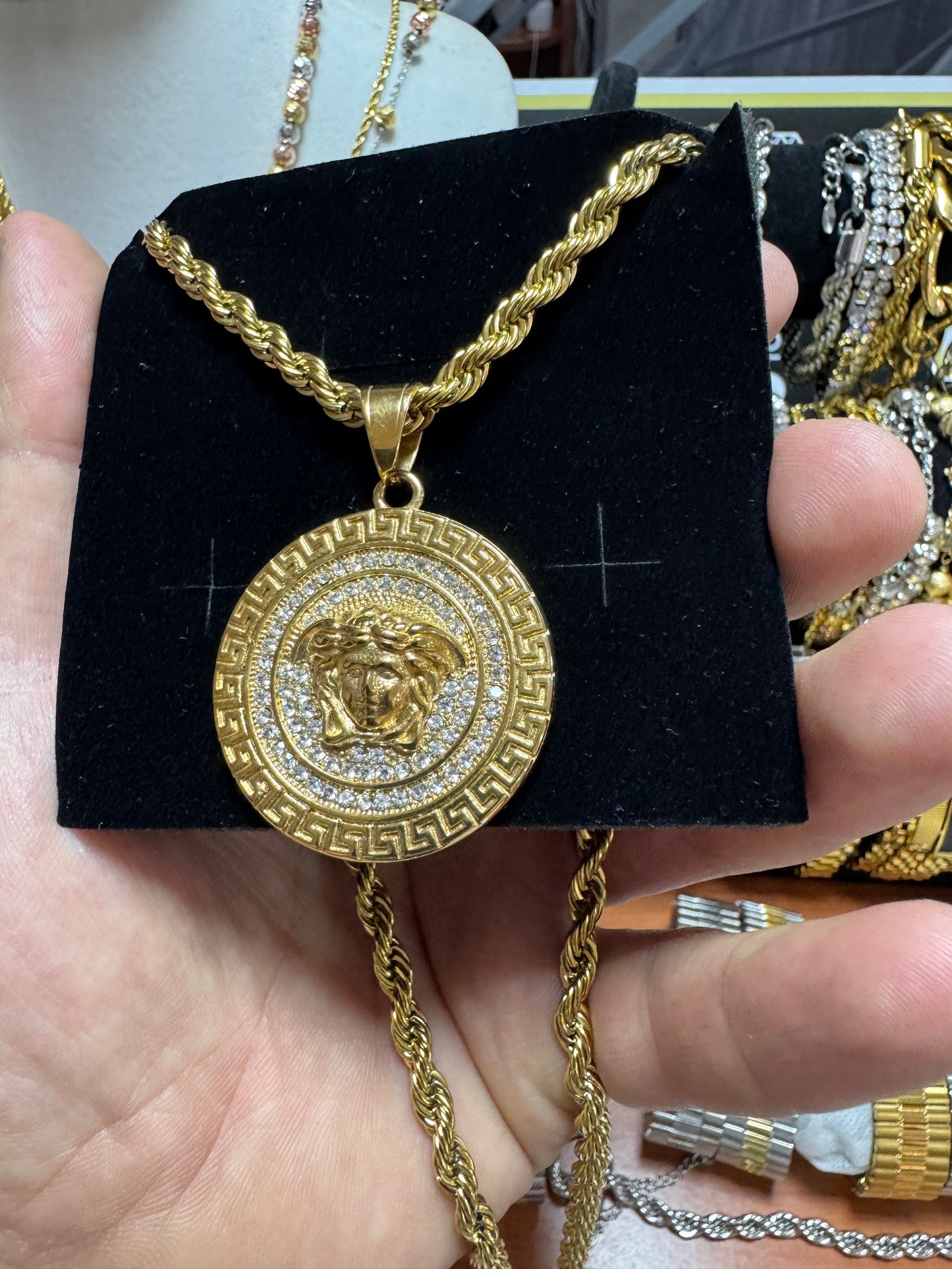 Combo kit oro medusa acciaio *63