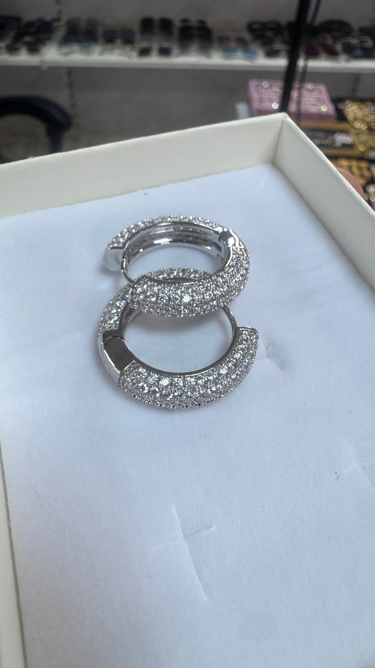 Orecchini con brillantini*449966