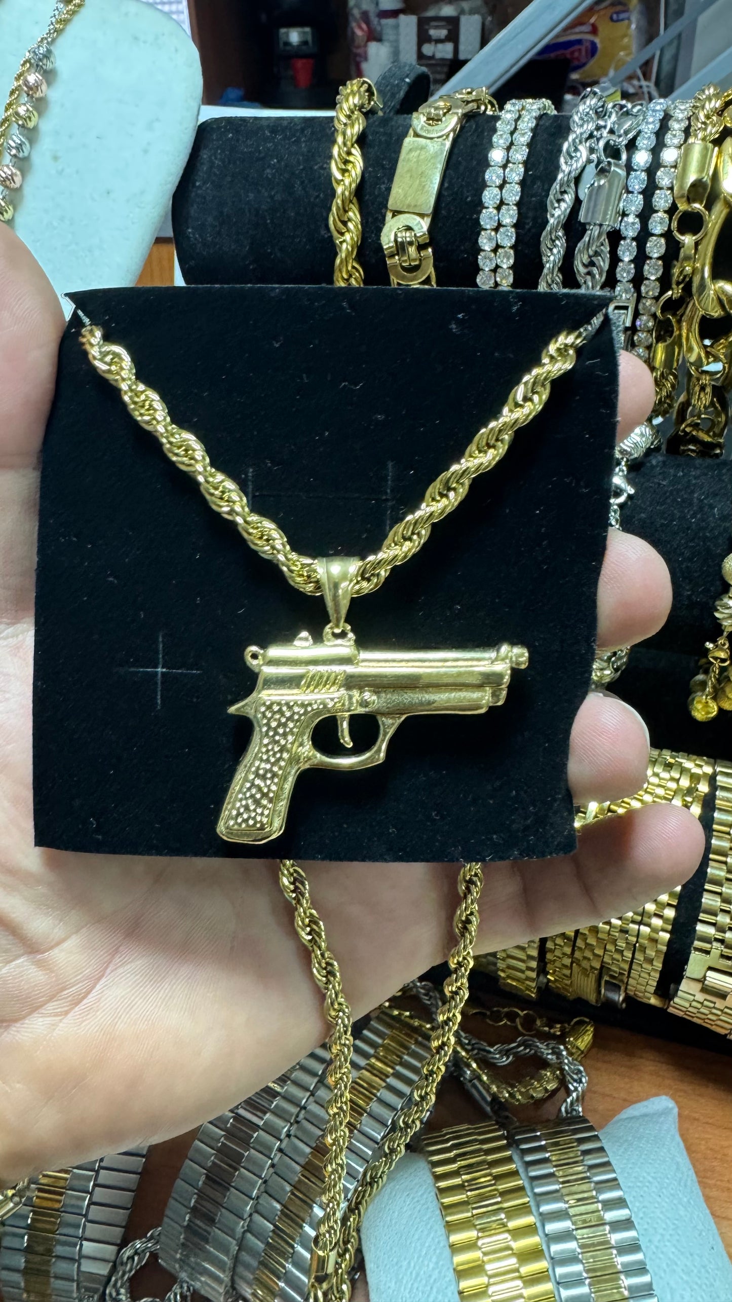 Combo kit acciaio oro *69