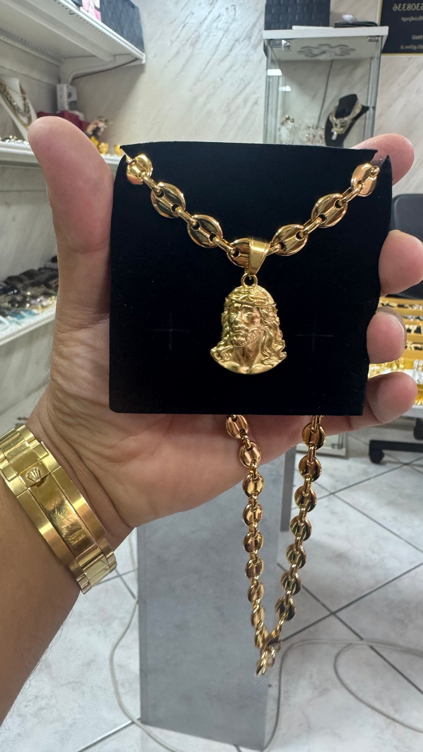 Combo kit Gesu acciaio oro *148