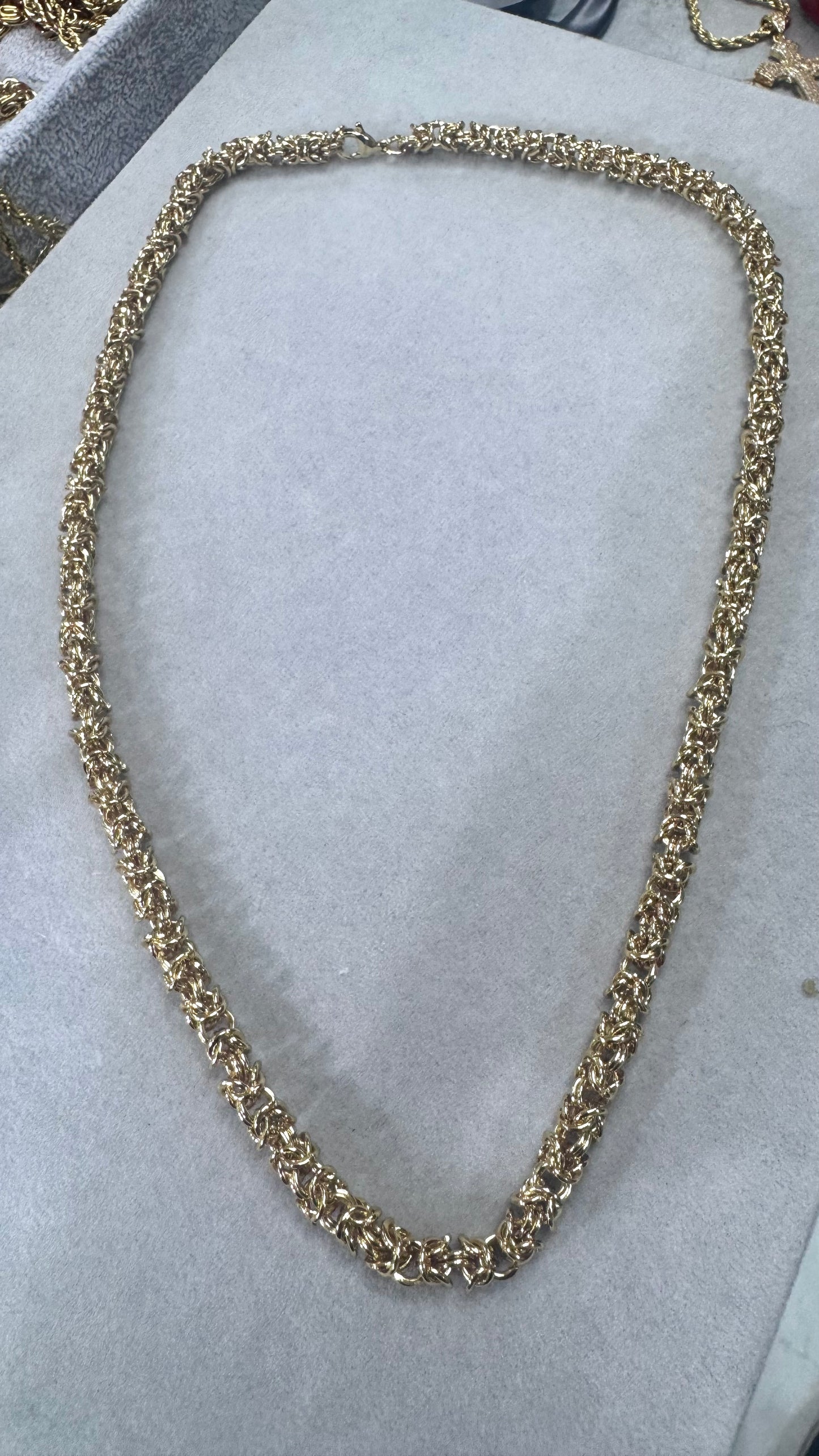 Collana modello Red acciaio oro*345