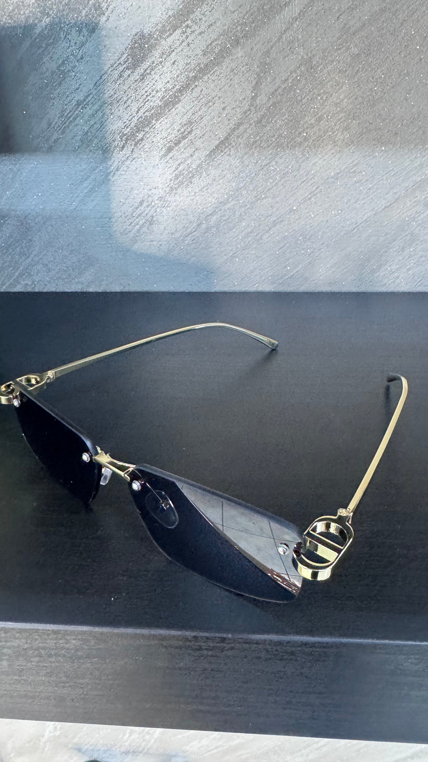 Occhiali da sole nero unisex *68