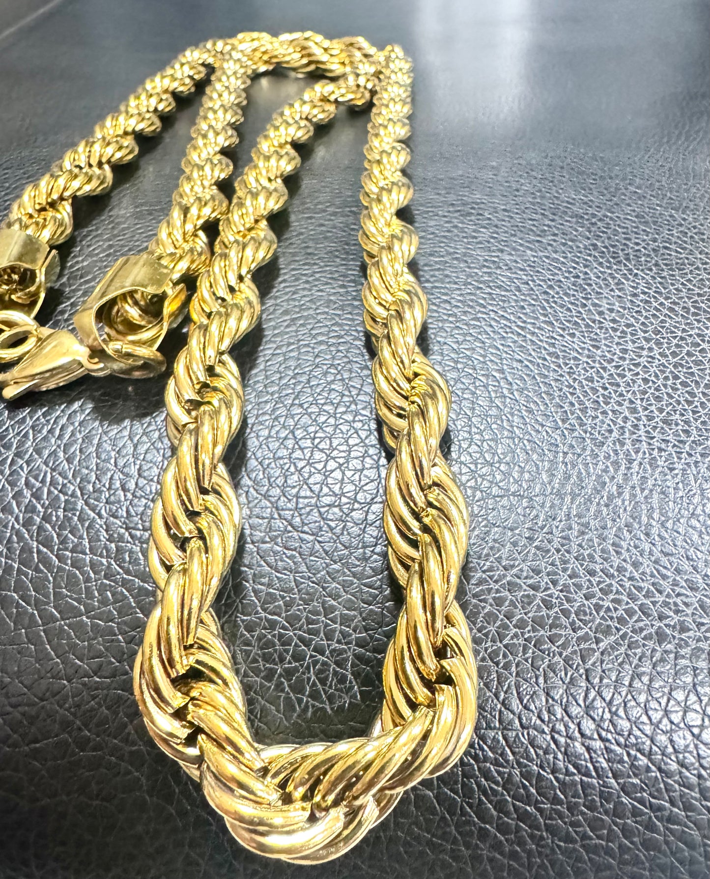 Collana lunga 90 CM 12 mm spessore *10