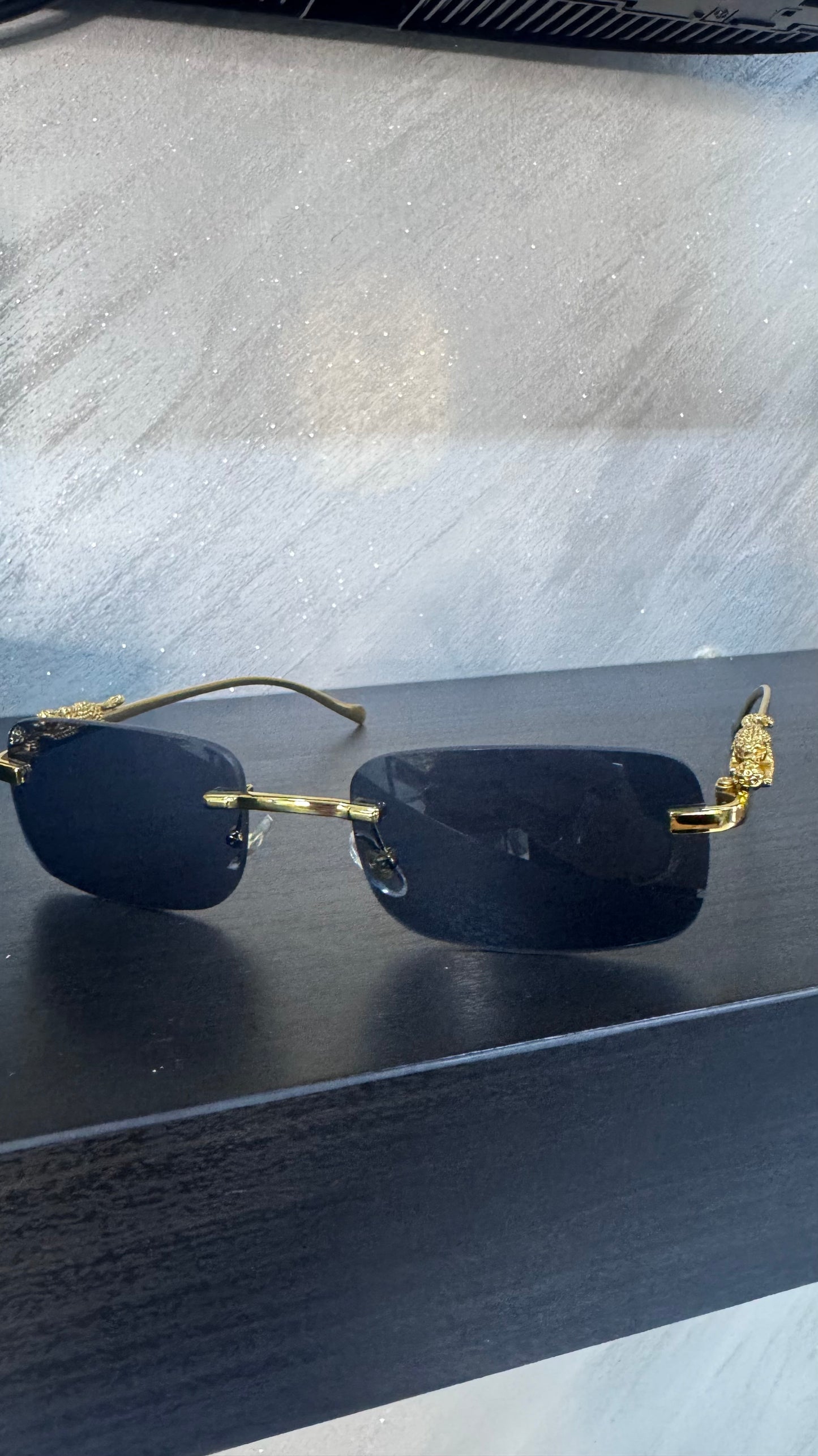 Occhiali da sole nero unisex *67