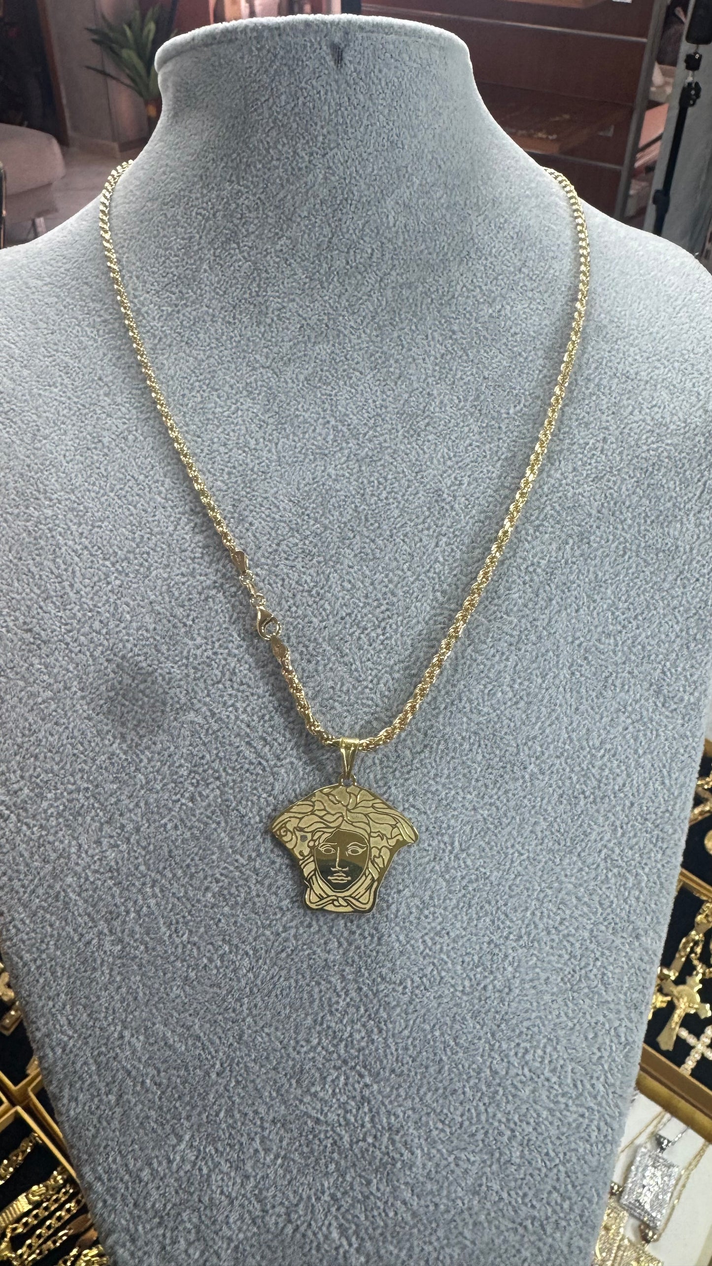 Collana Argento 925 medusa *607
