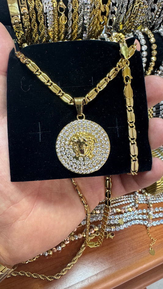 Combo kit oro medusa acciaio *49