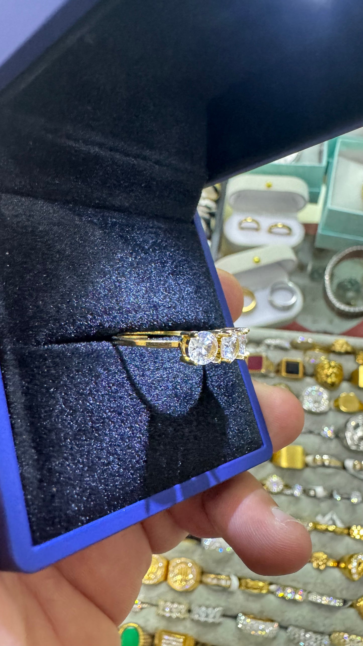 Anello donna acciaio *32