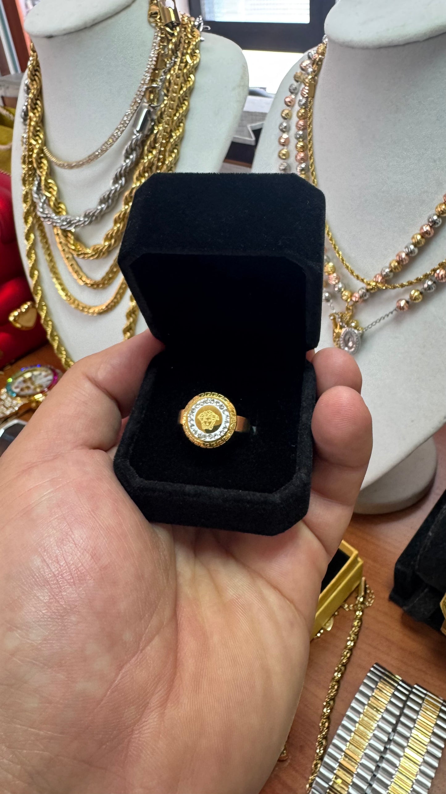 Anello regolabile acciaio *40