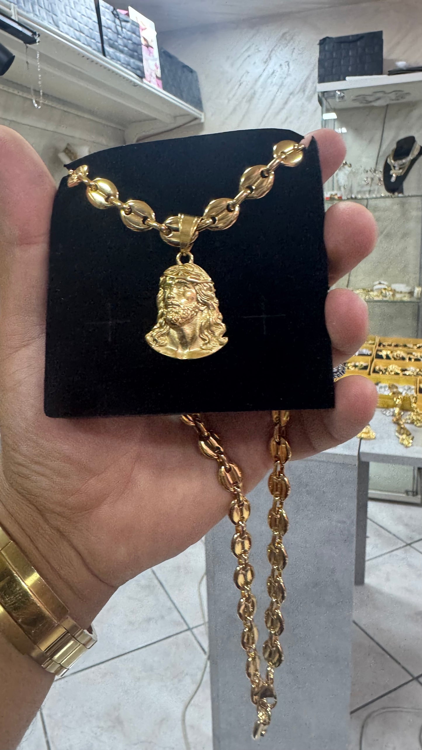 Combo kit Gesu acciaio oro *148