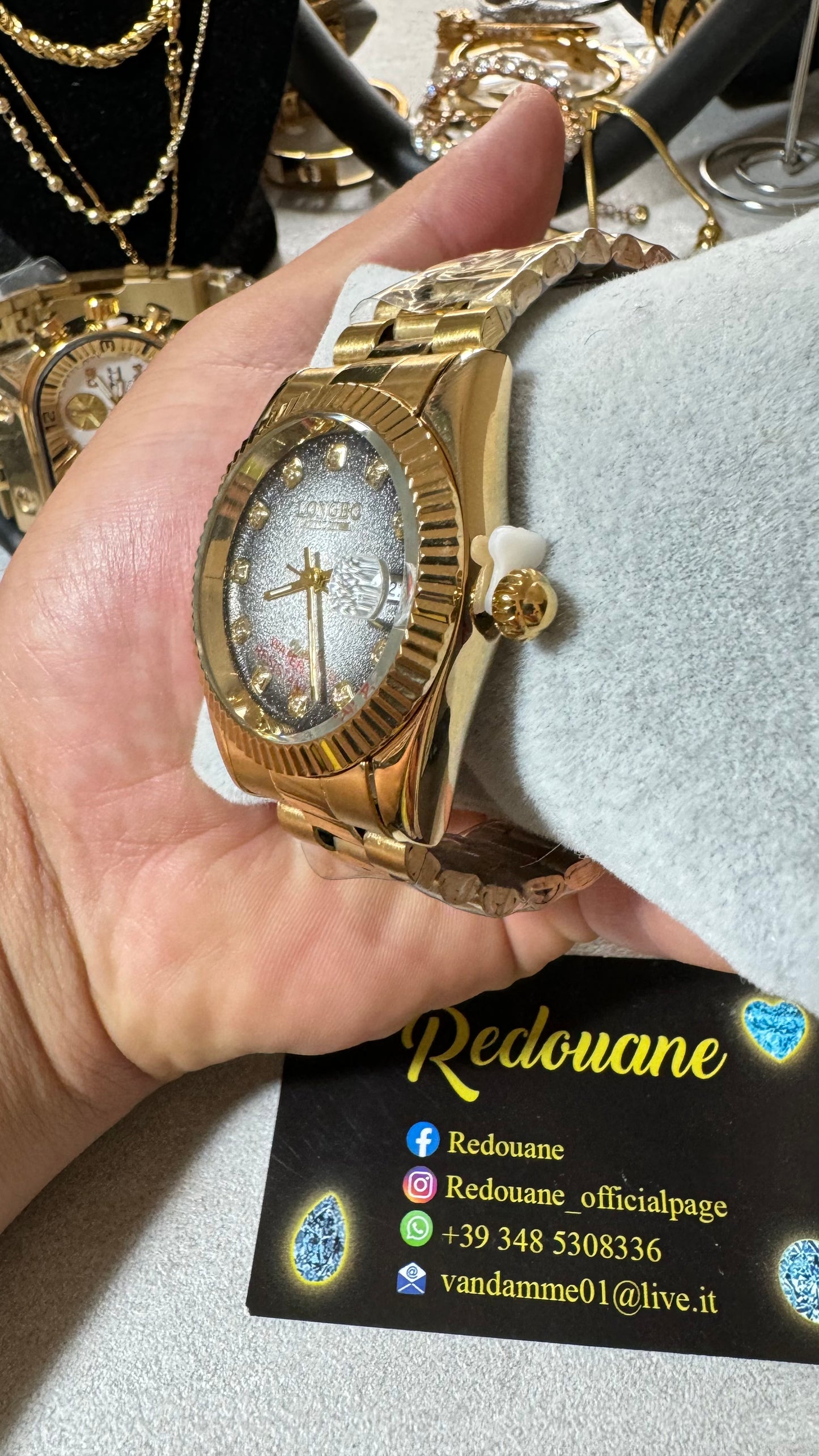 Orologio unisex oro acciaio *04