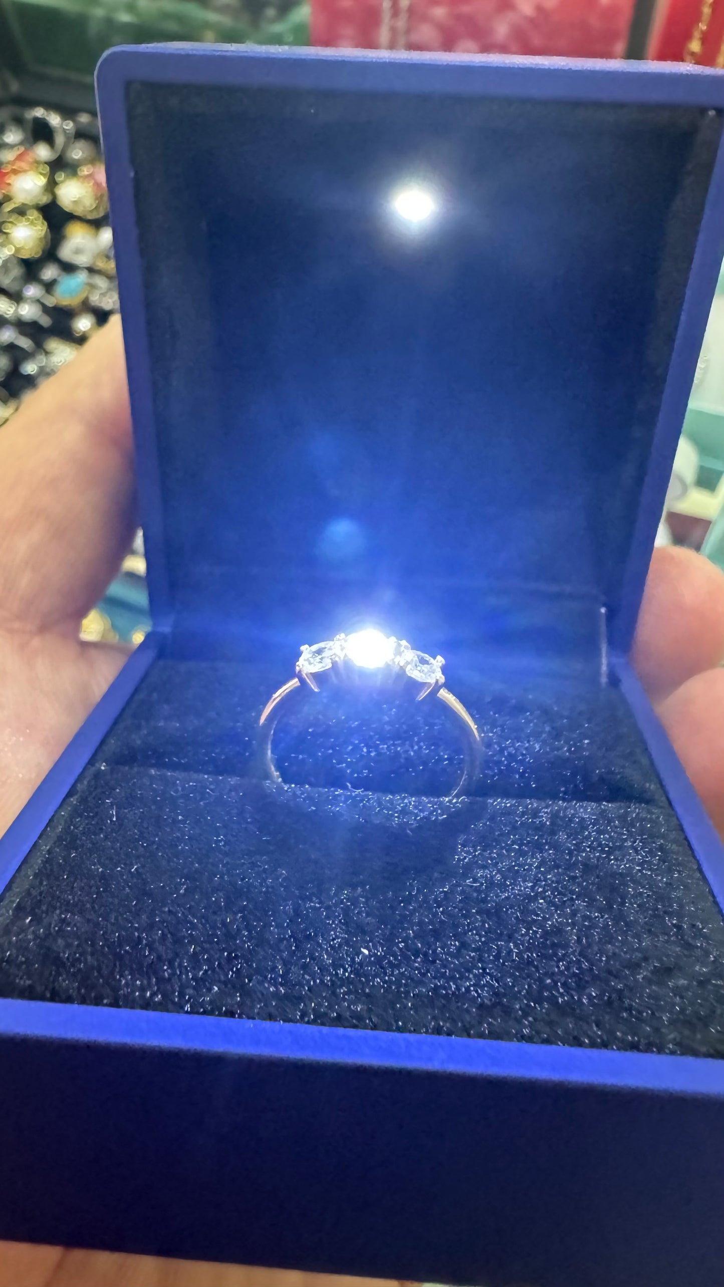 Anello donna acciaio *28