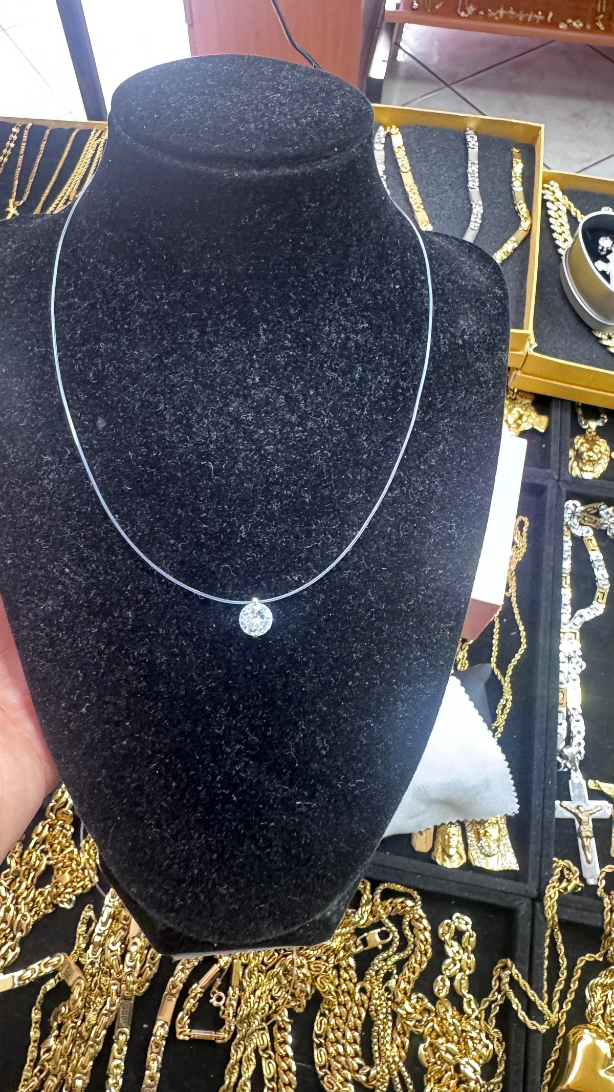 Punto luce con filo elegante *4636