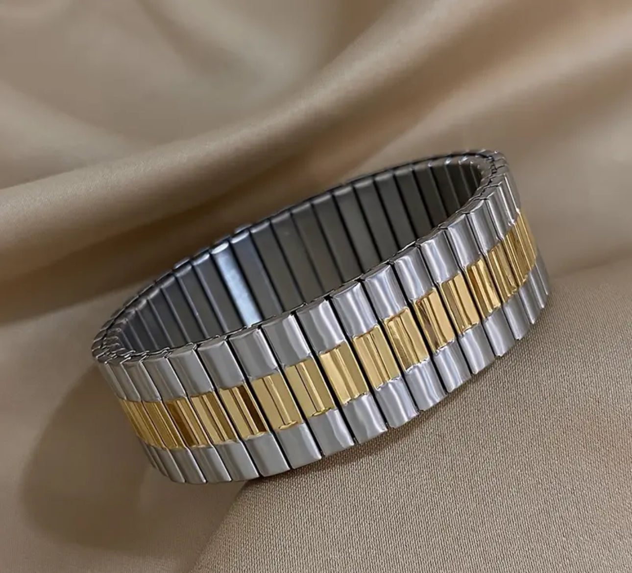 Bracciale a molla acciaio *04