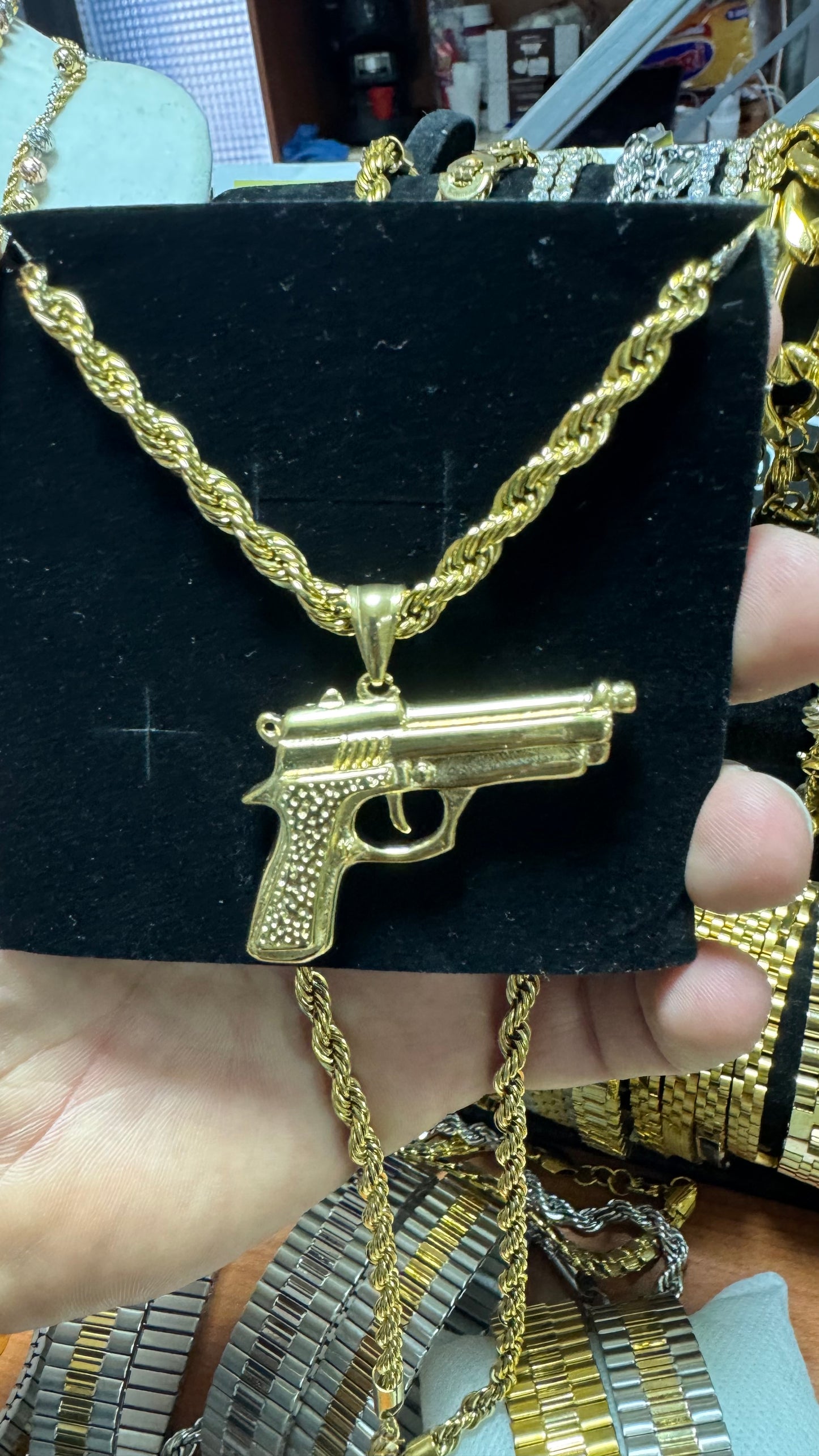 Combo kit acciaio oro *69