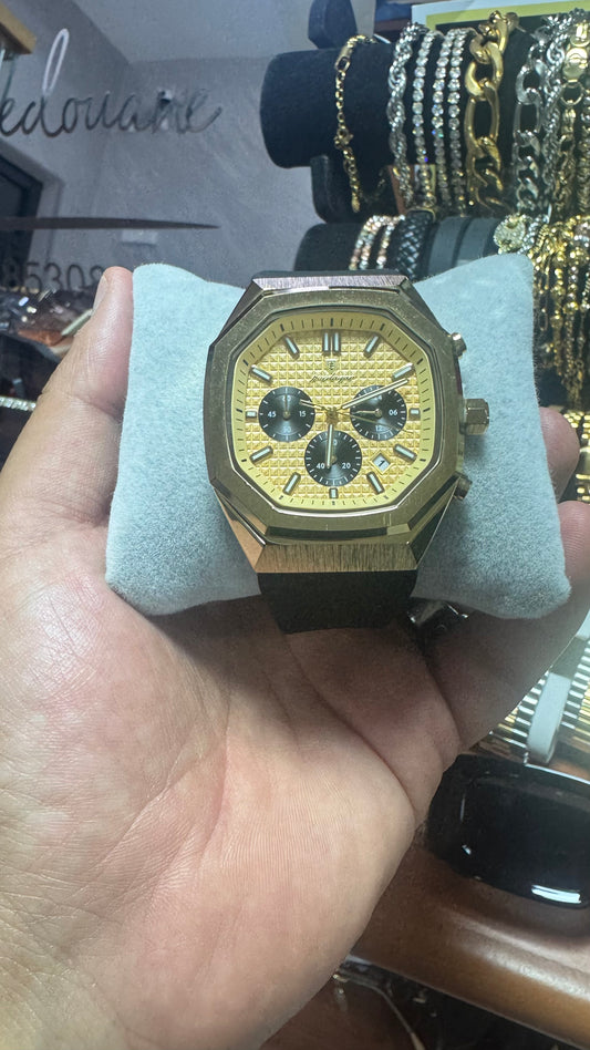 Orologio acciaio oro *31