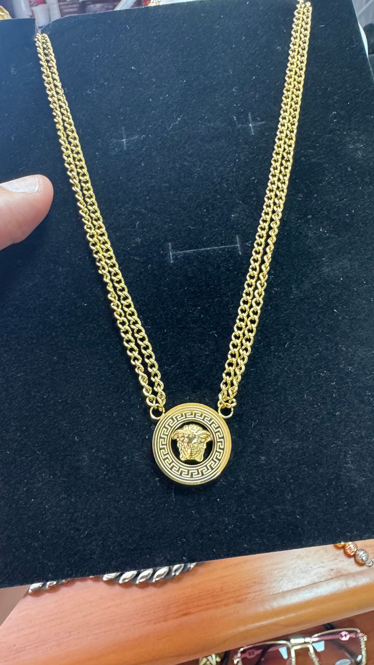 Collana girocollo acciaio *14