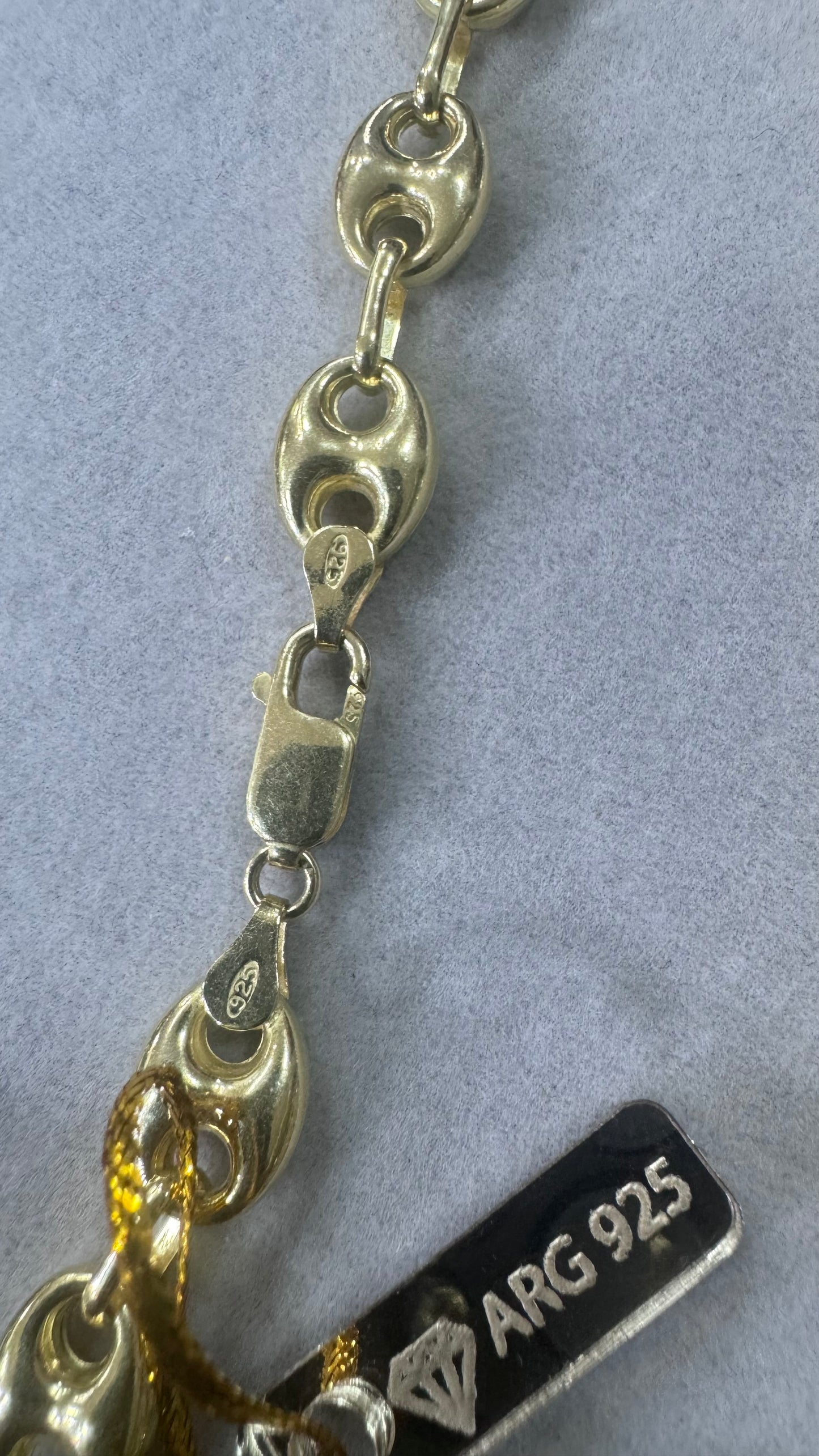 Collana marina 9 mm con croce Rio argento 925 *445