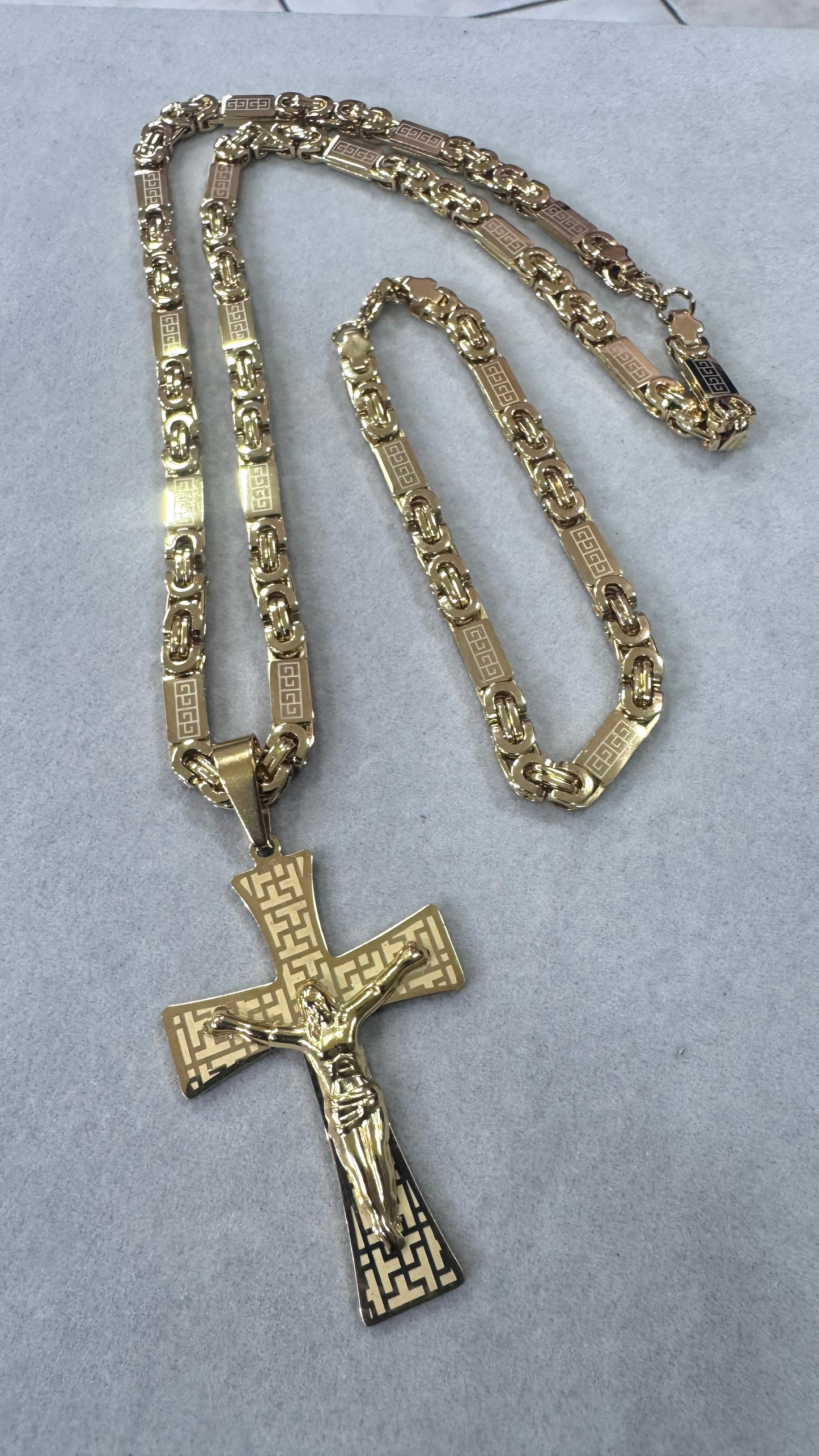 Combo Kit piastra  acciaio oro *221