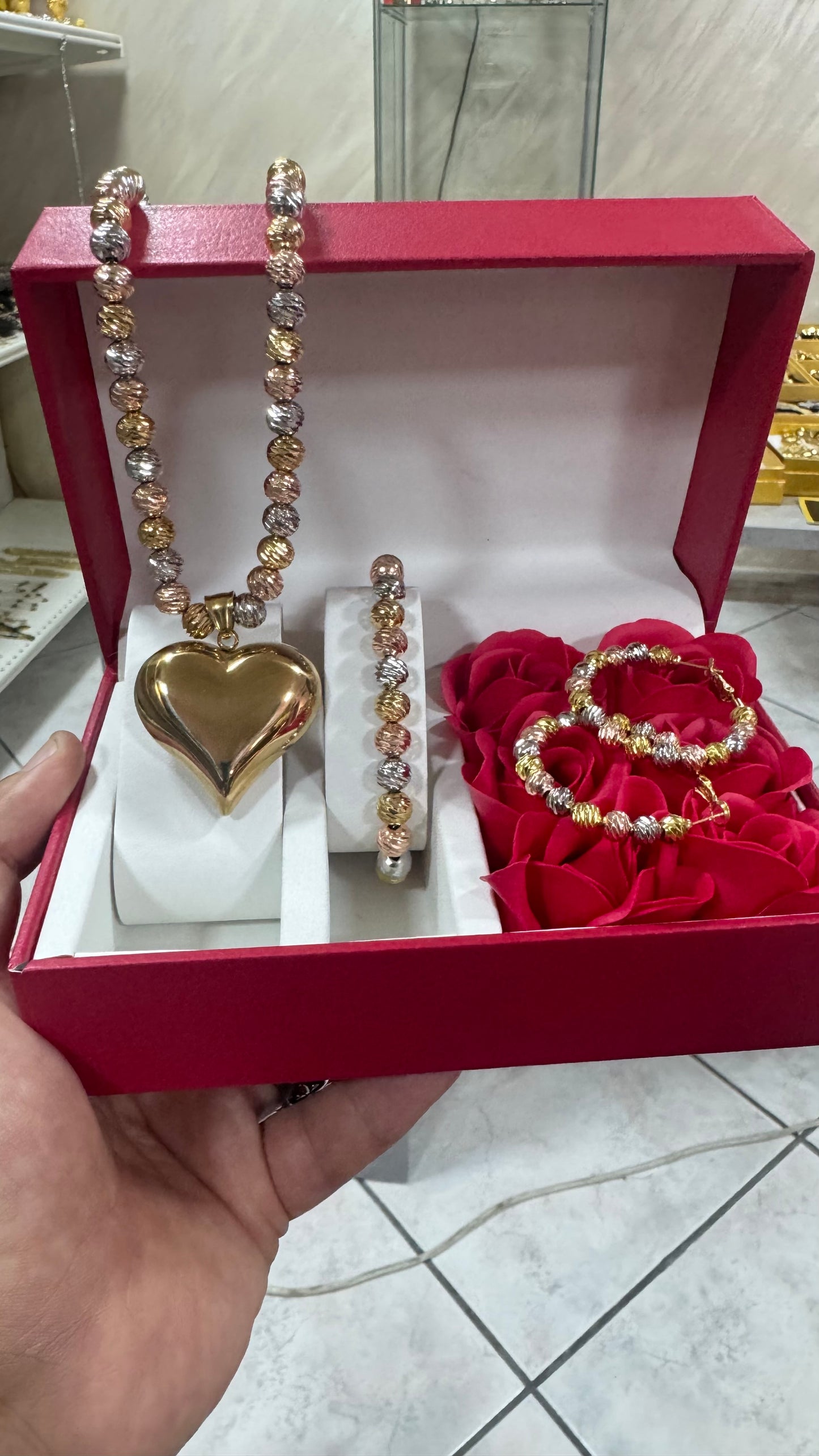 Combo tris milleluci Cuore tricolori*14