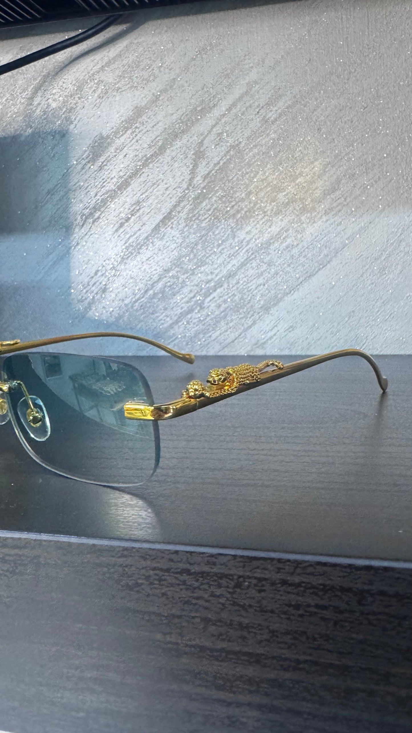 Occhiali verde chiaro unisex *66