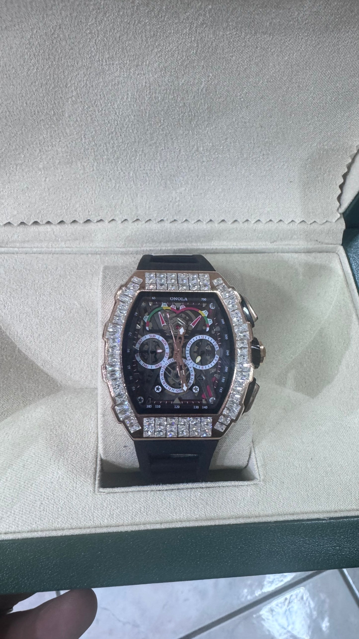 Orologio acciaio oro *34