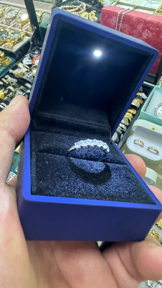 Anello donna acciaio *23