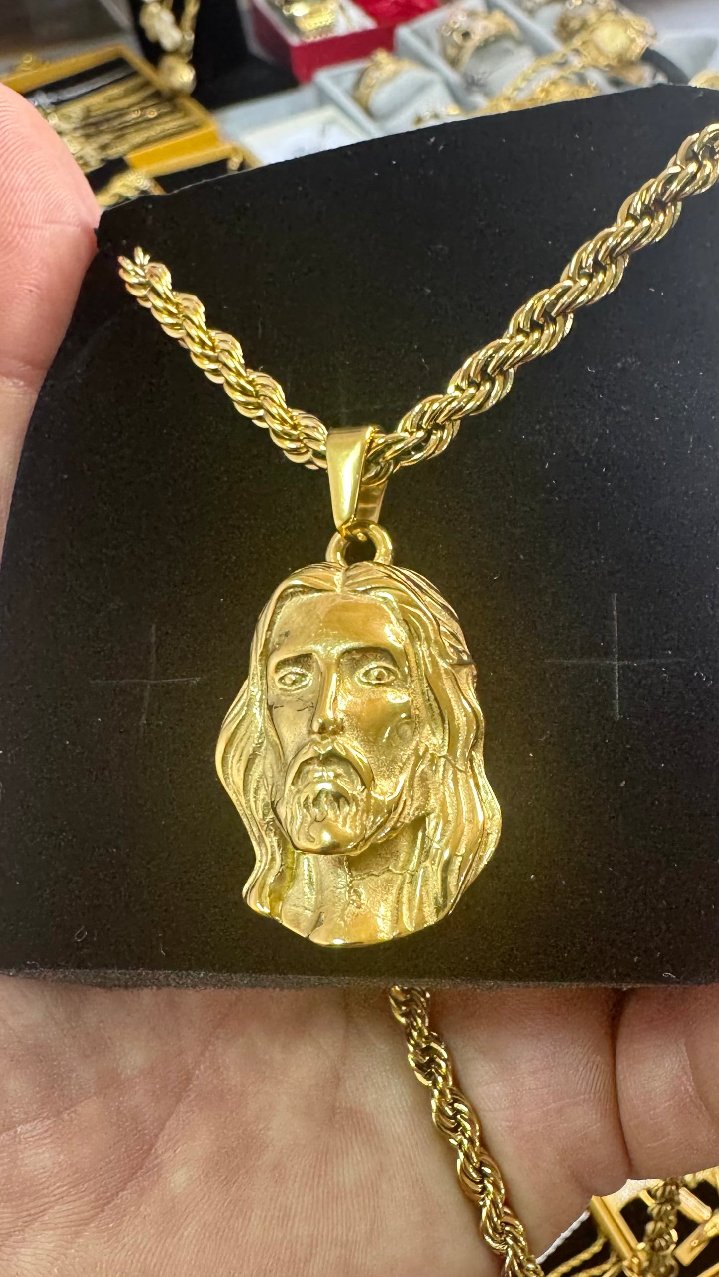 Combo kit acciaio oro *43