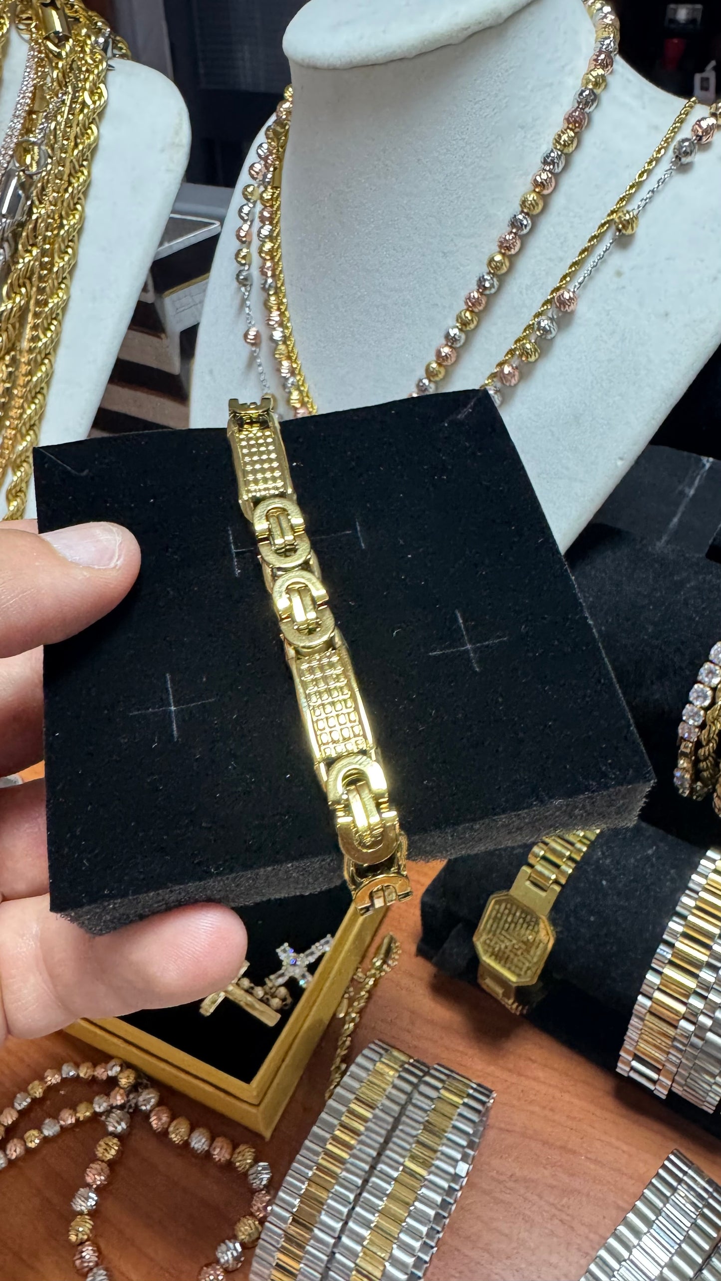 Bracciale acciaio *18