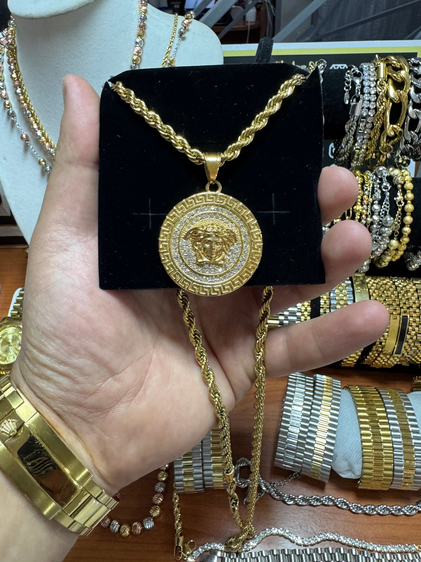 Combo kit oro medusa acciaio *63