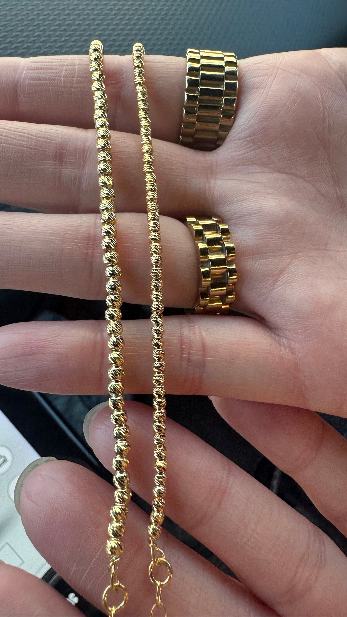 Bracciale martellato argento 925 *001